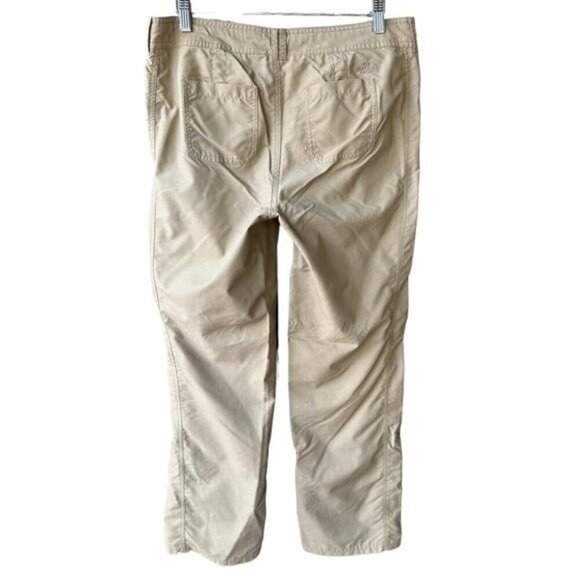 The North Face Pants Adjustable Leg Tan Nylon Ripstop Hiking  Active 8 Regular - Picture 3 of 9